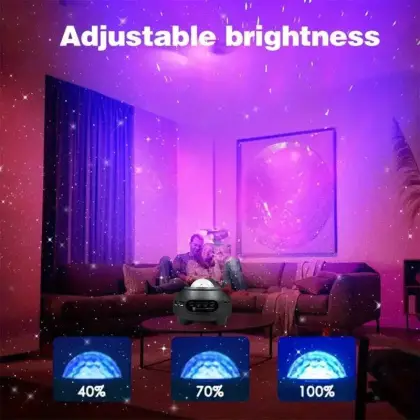 Intelligent Starry Night Christmas Laser 3D Galaxy Aurora