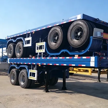 20ft container flatbed transporter