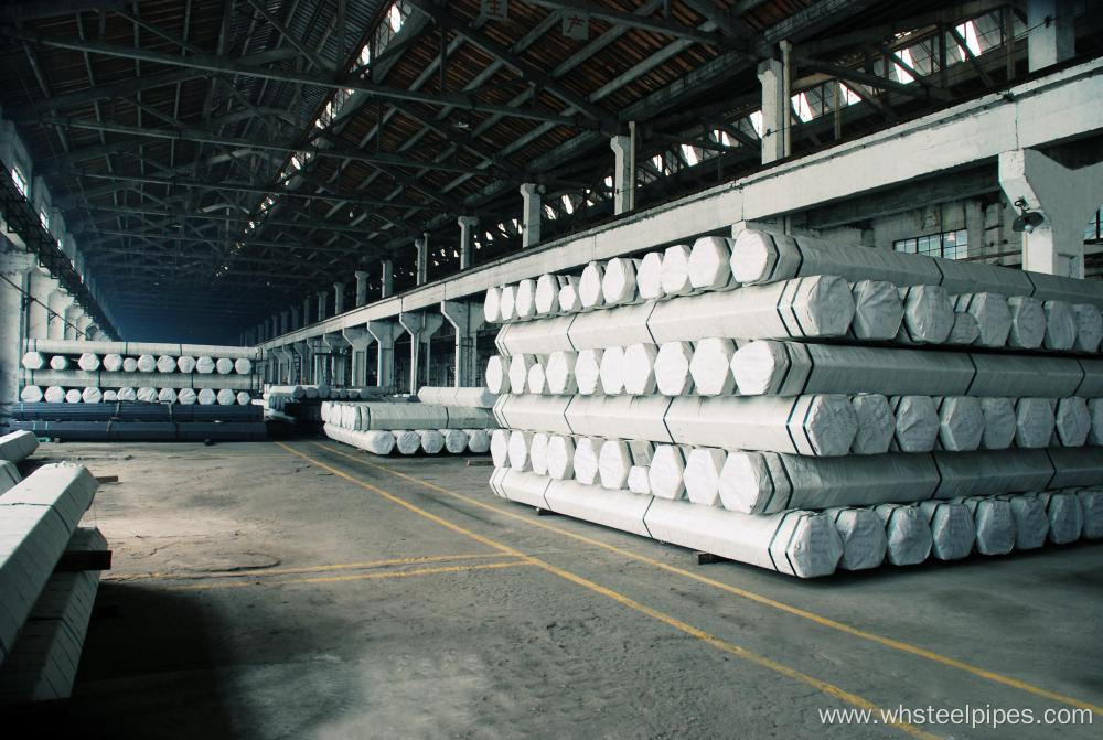 Hot galvanized ERW welded A252 grade steel pipe with best price