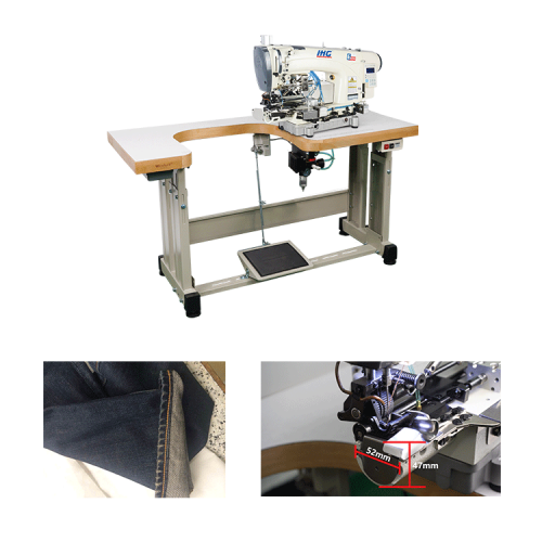 Industrial Chain Stitch Hemming Machine Sewing Jeans