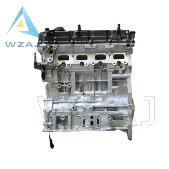 WZAJ Auto Parts: Hot Sell Wholesale Bare Engine G4KA Motor Long Block for G4 Assembly