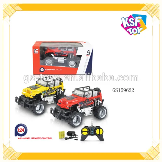Powerful Plastic 1:24 4CH RC Car Toy For Kids