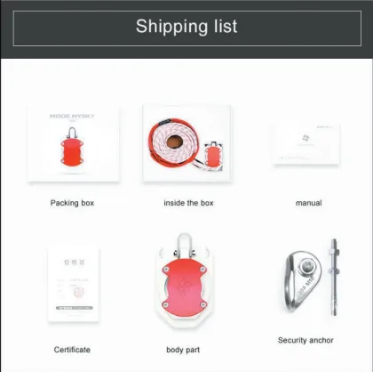 Escape Device Safety Rope