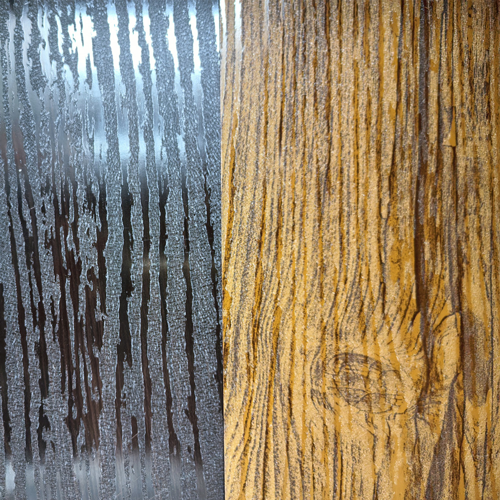 2D Wood Effect Prepainted Galvanized Steel