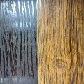 Aluminium imprimé aspect bois pour panneau mural