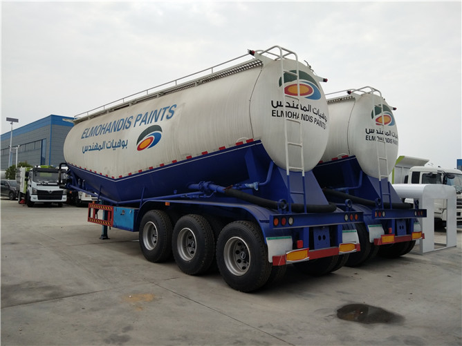 10000 galon tri-axle pnumatic bushe bulk trailers