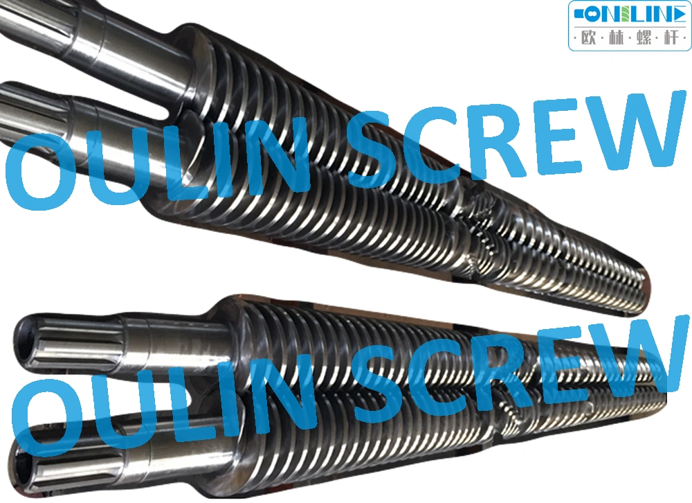92/188 Twin Conical Screw and Barrel for PVC WPC Extrusion