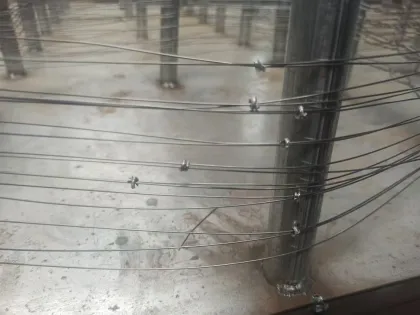 Tank Barrier Steel Wire Mesh for Battlefield Defense