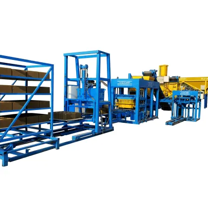 Qunfeng Concrete Block Machine in Uganda