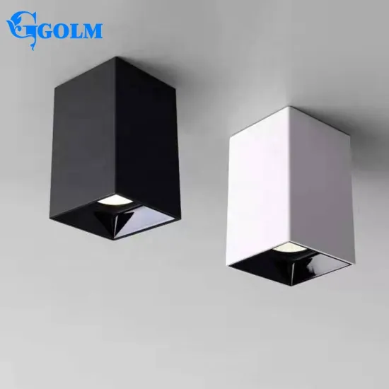 85-265V LED Ceiling Lights: Square Warm White COB Downlight