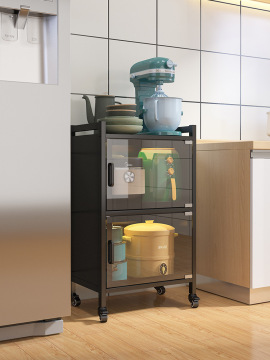 Newest products high quality factory supply kitchen glass cabinet