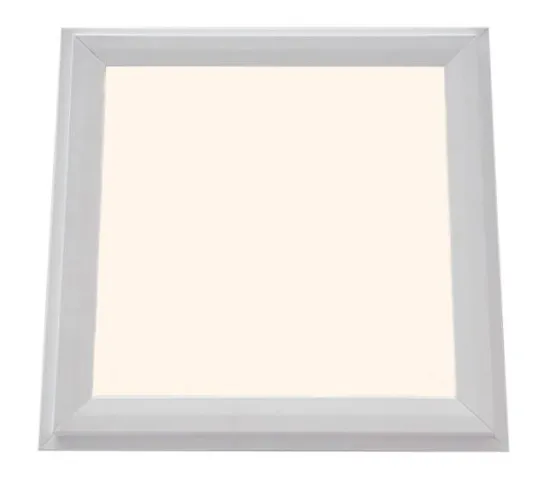 3400lm Square Led Flat Panel Light, 40w Led Recessed Ceiling Lights 3700k - 4500k