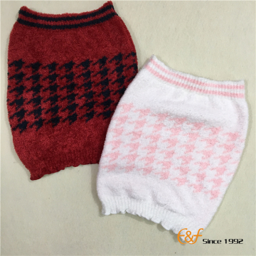 Feather Yarn Clascial Pattern Knitted Elastic Haramaki
