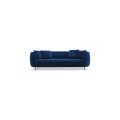 Lapisan minimalis Itali Lapisan pertama Cowhide Modern Living Sofa Combination Nordic Light Light Microfiber Fabric Kulit Sofa