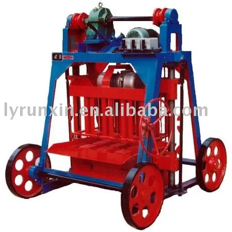 mobile block making machine