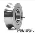 Double Row Angular Track Wheel Lr Series Double Row Angular Contact Ball Bearing LFR5208 Supplier