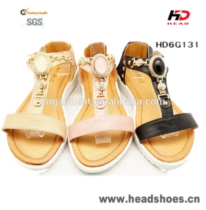 Women nude casual sandals shoe