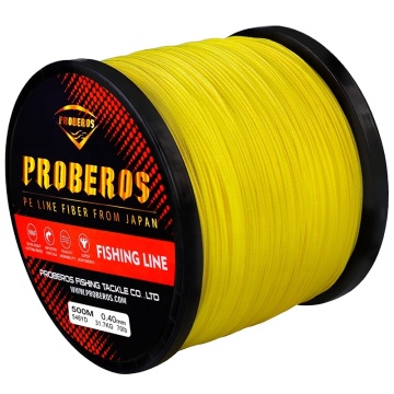 9 Weaves Fishing Line 500M Braided PE Line - Green/Gray/Blue/Red/Yellow