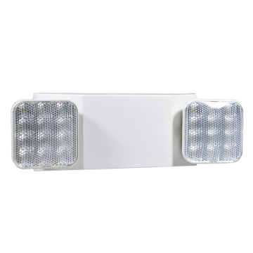 Emergency Lighting Manufacturer: Rechargeable Twin Spot LED Exit Sign