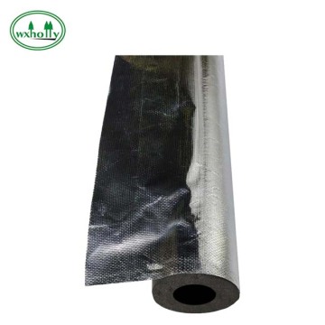 elastomeric rubber pipe insulation with aluminum