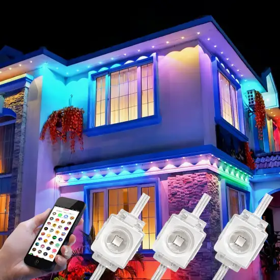 IP68 Smart WiFi Controller for Permanent Christmas Lighting - Outdoor LED Lights
