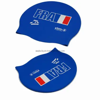 Customized Water Sport Cap, Swimming Cap, Silicone Cap