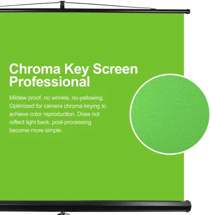 Chroma key green screen background stand green screen