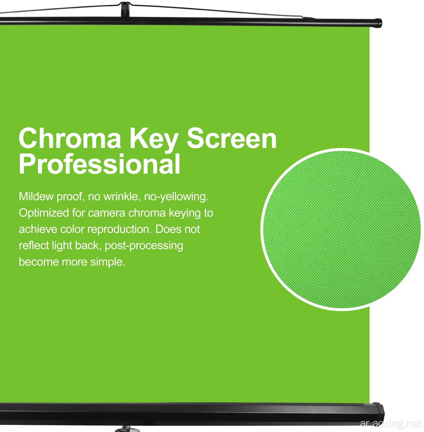 Chroma Key Green Screen Background Stand Green Screen