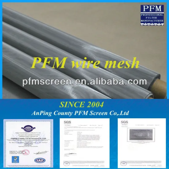 Woven Stainless Steel Filter Screen(factory)