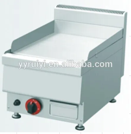 pezo stainless steel flat plate gas grill griddle