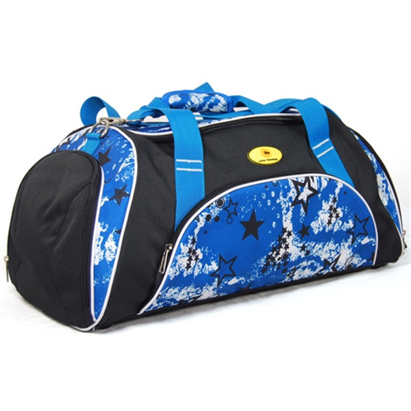 Black Blue Travel Bag