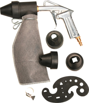 بندقية Voylet PS-10 Sandblasting مع نظام إعادة تدوير كاشف