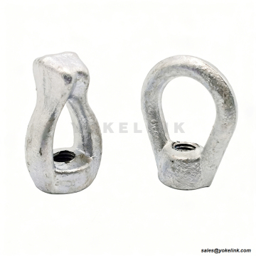 Oval Eye Nut 5/8 | Drop Forged Poleline Hardware | IEEE C135.5 & IEEE C135.80