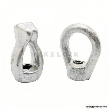 Oval Eye Nut 5/8 | Drop Forged Poleline Hardware | IEEE C135.5 & IEEE C135.80