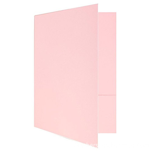 Color Simple Design 2 Pocket Document Folder