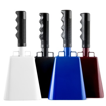 Wholesale 10 Inch Metal Cowbells with Handle for Events and Parties