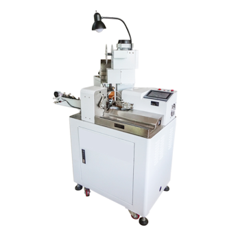 Automatic Terminal Crimping Machine with Cutting, Tinning, and Stripping