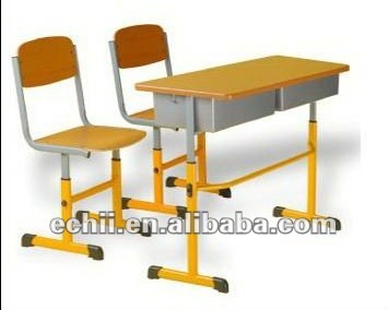 student desk and chairhigh school furnituredouble seat desk and chair