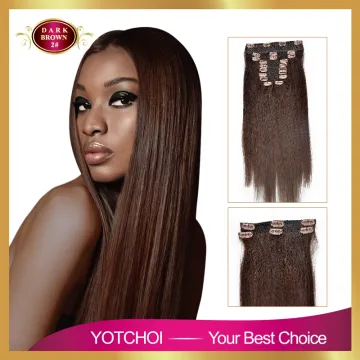 Human Hair 100% Unprocessed Clip in Hair Virgin Brazilian Hair