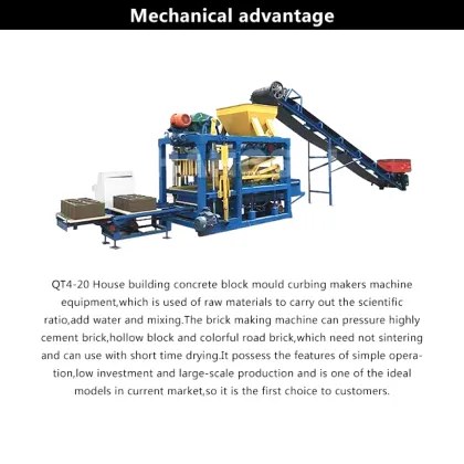 Automatic Paver Cement Concrete Sand Fly Ash Brick Making Machine