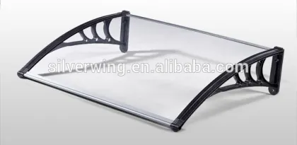 polycarbonate awning half round awning window roof folding shade canopy