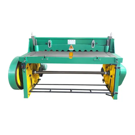 1.5mm Steel Plate Manual Foot Shearing Machine