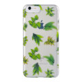 Groene blad achtergrond Waterdrop telefoonhoes voor IMD iPhone 6S Cover