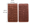 Food Grade Silicone List Number Mold