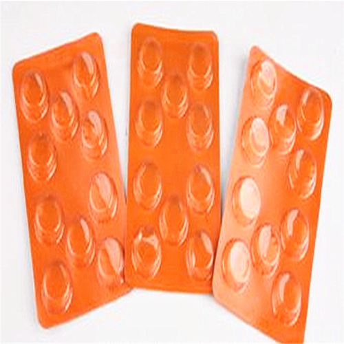 PVC orange Pharma Packing Films