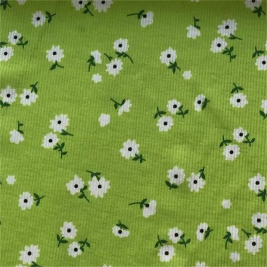 Wholesale Stretch Ottoman Double Brush Rib Knit Fabric