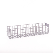Wire mesh storage basket