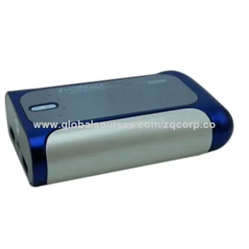 Bright Portable Battery Power Charger for iPad with 9,000mAh Capacity, Over 90% Conversion Rate