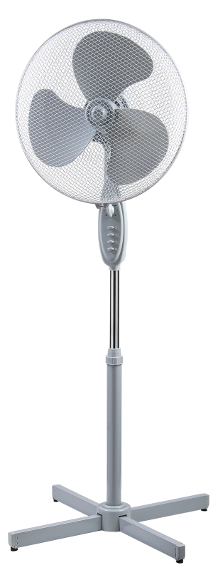 Wholesale 3 air speed rechargeable mini fan powerful 8 inch portable air circulation fan with LED display floor fan