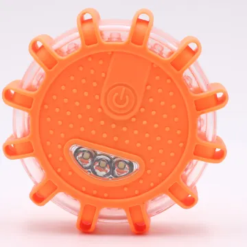 9 Modes IP65 Portable Car Rotating LED Traffic Flare for Roadside Warning